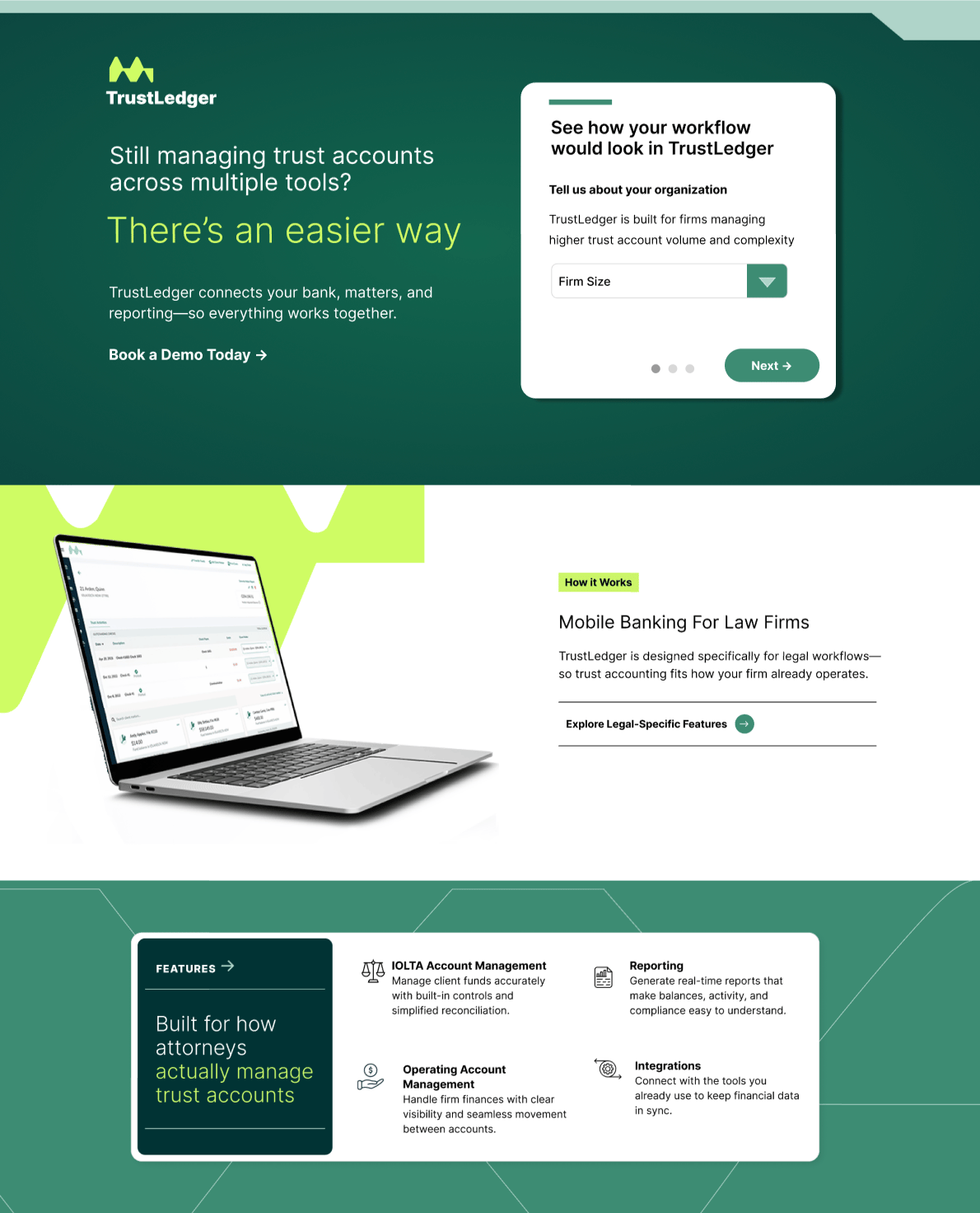Paid Media Landing Page with Form